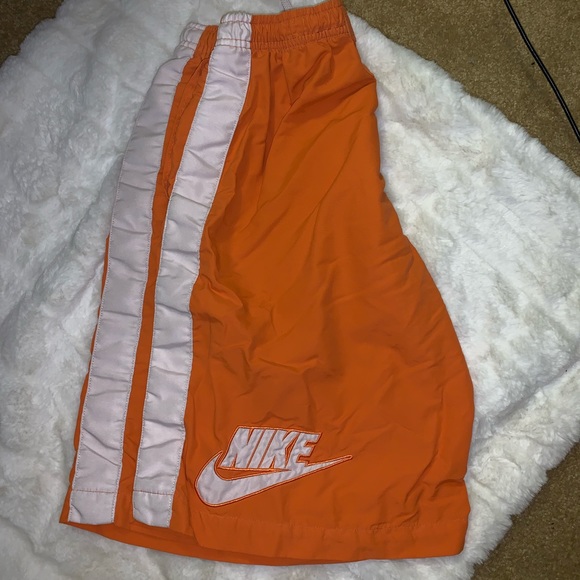 Nike Pants - nike | orange active wear shorts